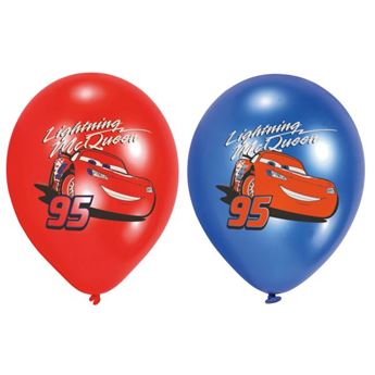 Picture of Globos Cars Látex (6 unidades)