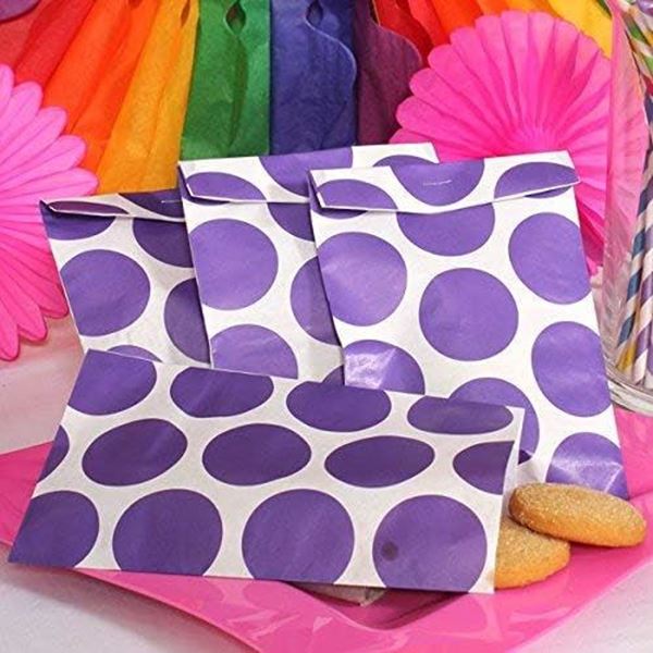 Imagen de Bolsas Candy Bar Moradas papel (10 unidades)