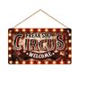 Imagen de Cartel Welcome Circo del Terror Madera (35cm)