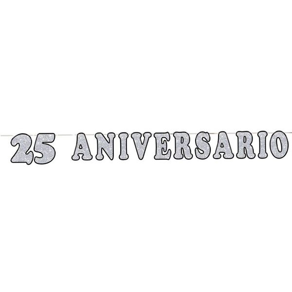 Imagen de Guirnalda 25 Aniversario Letras (2m)