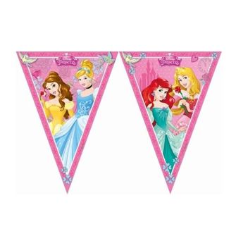 Picture of Banderín de Princesas Disney plástico (2,3m)