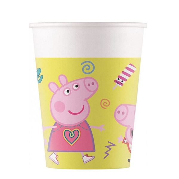 Picture of Vasos de Peppa Pig y Amigos cartón (8 uds)