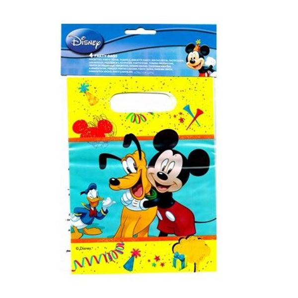 Imagens de Bolsas Chuches Mickey Mouse y Amigos plástico (4 uds.)