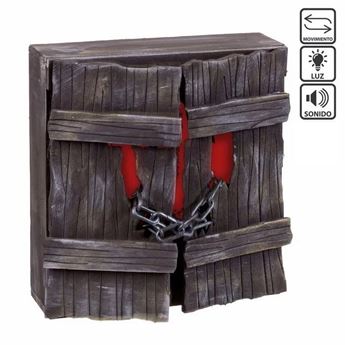 Picture of Figura Puerta Halloween con Sonido y Movimiento (24cm)