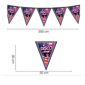 Picture of Banderín Disco Fever papel (3m)