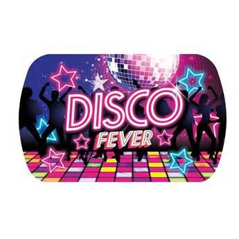 Imagen de Bandeja Disco Fever Plástico Duro 39cm (1 unidad)