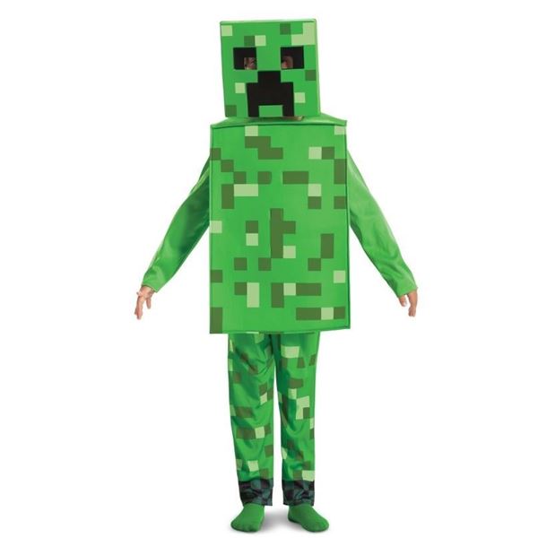 Imagens de Disfraz de Minecraft Creeper Lujo (4-6 Años)
