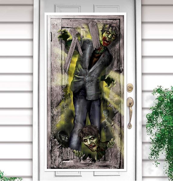 Imagen de Decorado Puerta Zombies Entrando