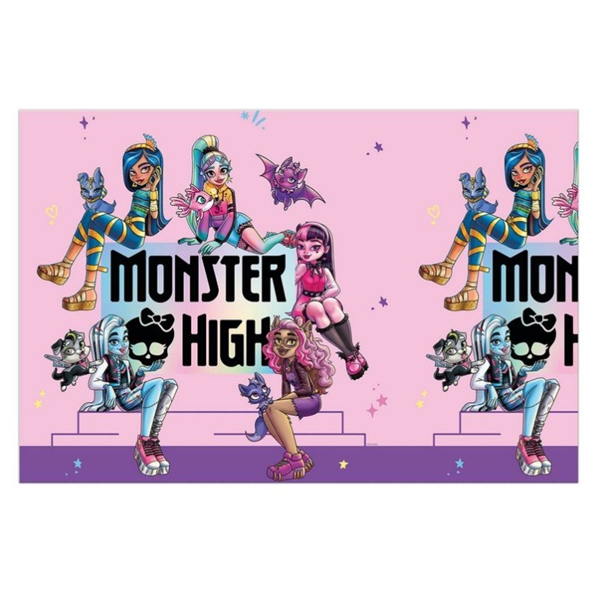 Imagen de Mantel de Monster High Clásico plástico (180x120cm)