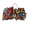 Imagen de Cartel Feliz Halloween Infantil surtido (37cm)