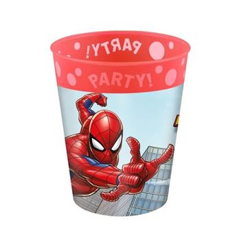 Imagens de Vaso Spiderman Party Plástico Duro Reutilizable 250ml (1 unidad)