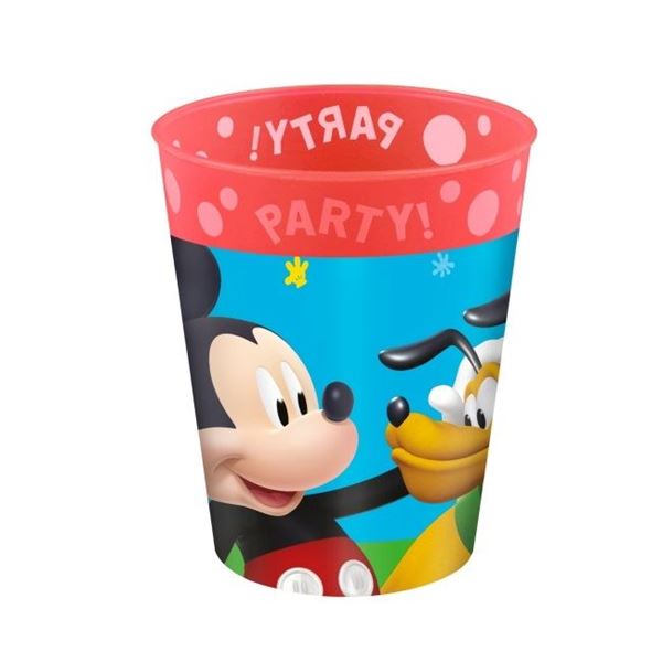 Imagens de Vaso Mickey Mouse Party Plástico Duro Reutilizable 250ml (1 unidad)