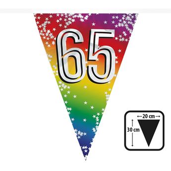 Imagens de Banderín 65 Cumpleaños Multicolor (6m)