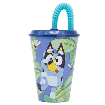 Imagens de Vaso Caña Bluey 430ml Plástico Duro Reutilizable (1 unidad)