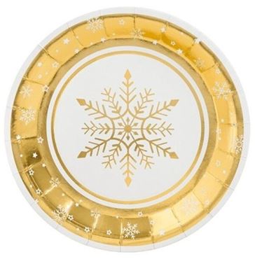 Imagen de categoría Navidad copos de Nieve Oro 