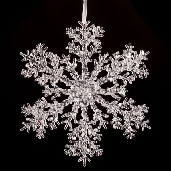 Imagen de Colgante Estrella de Nieve (25cm)