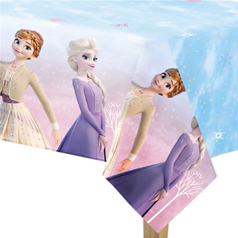 Imagens de Mantel Frozen II Spirit plástico (120cm x 180cm)
