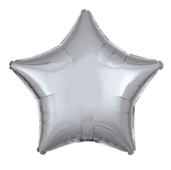 Picture of Globo Estrella Plateada (48cm)