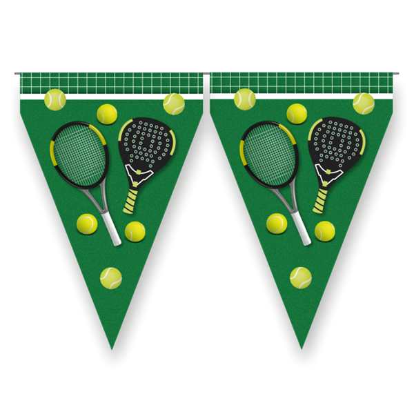Imagen de Banderín Tenis y pádel cartón (3 metros)