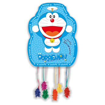 Imagen de Piñata Gato Doraemon cartón (46cm)