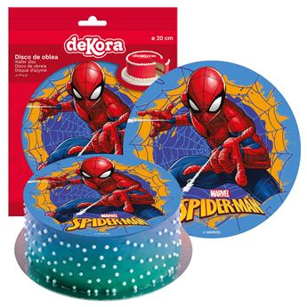 Imagens de Disco Oblea Tarta Spiderman 20cm