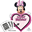 Picture of Globo Foil Minnie Mouse Personalizable Grande (86cm)