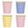 Imagens de Vasos Colores Pastel Surtidos 354ml (8 unidades)