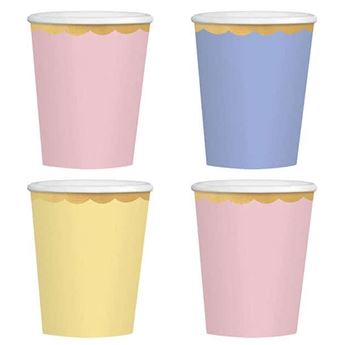 Imagens de Vasos Colores Pastel Surtidos 354ml (8 unidades)