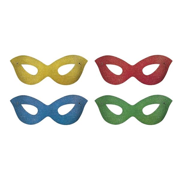 Antifaz o mascara de superheroes para carnavales o fiesta infantil