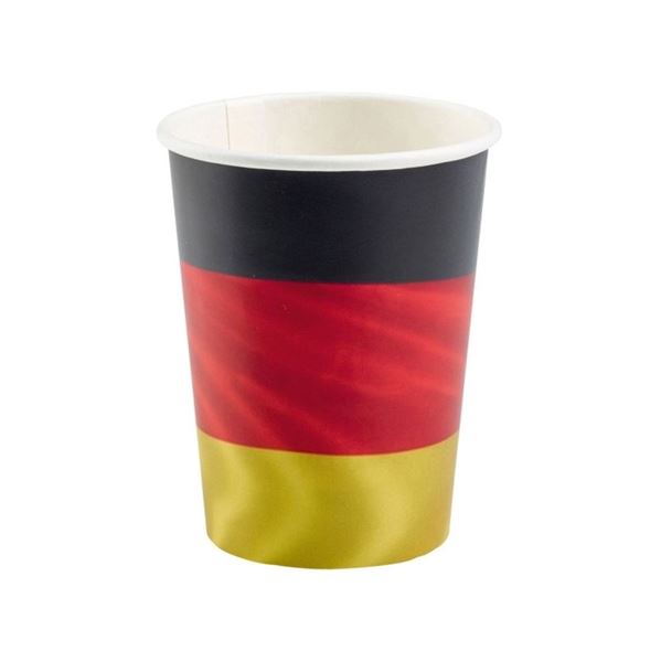 Imagen de Vasos de Alemania cartón 500ml (6 unidades)