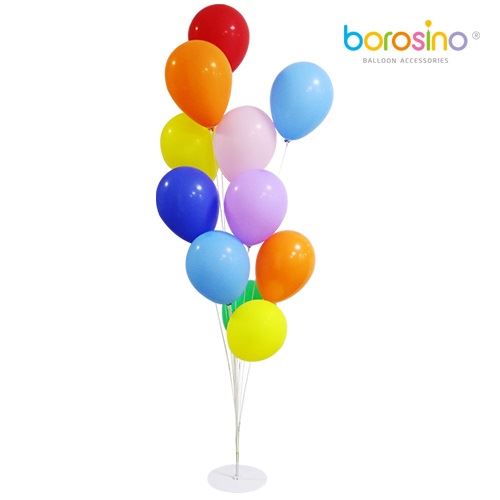 30cm látex varilla para globo blanco soporte de globos palos con copa boda  fiesta de cumpleaños