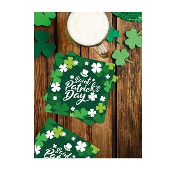 Picture of Servilletas San Patricio papel 33cm (12 unidades)