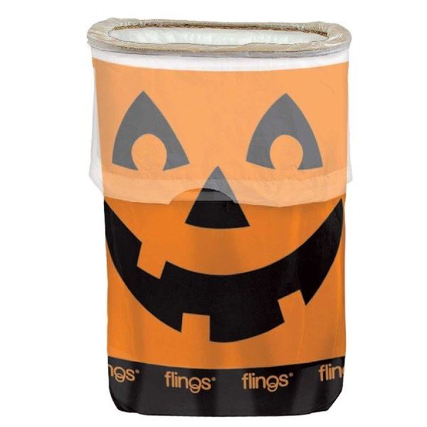 Picture of Papelera Calabaza Halloween Desechable (49 Litros)