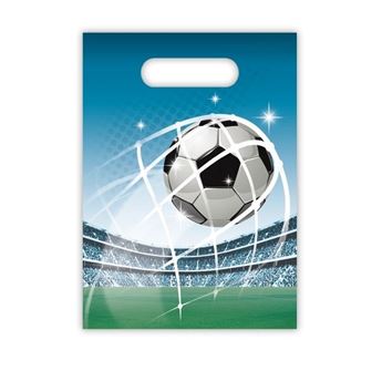 Imagen de Bolsas Chuches Fútbol Gol plástico 22cm (6 unidades)