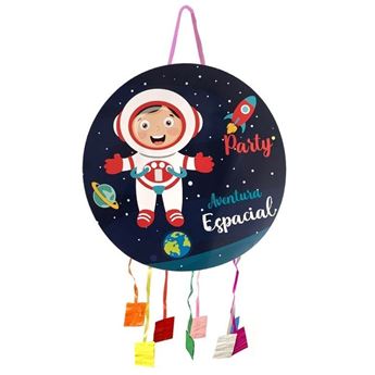 Picture of Piñata Aventura Espacial Infantil cartón (43cm)