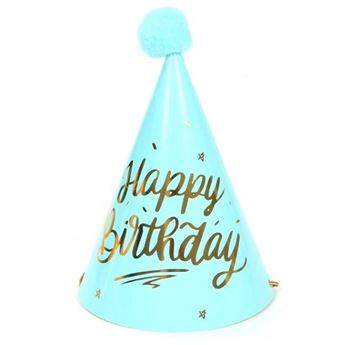 Comprar Sombrero de primer cumpleaños para niño, azul, plateado, niña,  corona de princesa dorada y rosa, número 1, 2, 3 años, sombrero de fiesta
