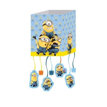 Imagens de Piñata de Minions cartón Pequeña 27cm x 21cm (1 unidad)