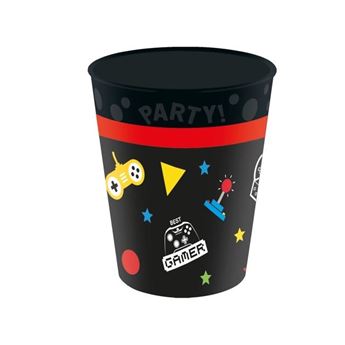 Imagen de Vaso Game Party Plástico Duro Reutilizable 250ml (1 unidad)