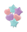 Picture of Bouquet Globos Colores Pastel Surtido (6 unidades)