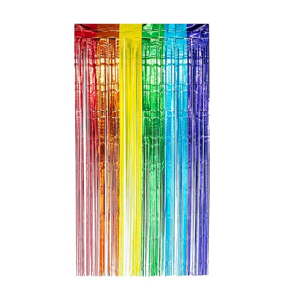 Imagens de Cortina Rainbow Arcoíris Brillante (100 x 200cm)