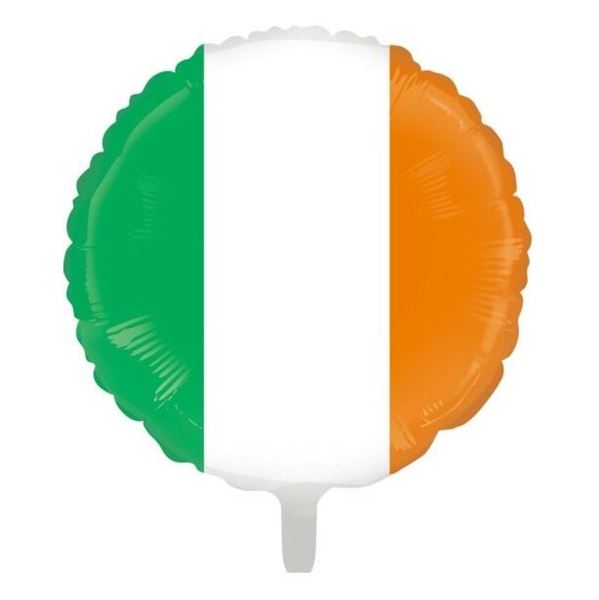 Imagen de Globo Bandera de Irlanda Foil (45cm)