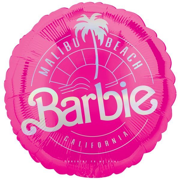 Imagens de Globo Barbie Malibu Rosa (43cm)