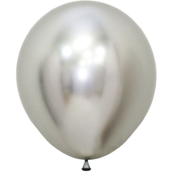 Picture of Globos Réflex Plateados 45cm Sempertex R18-981 (15)