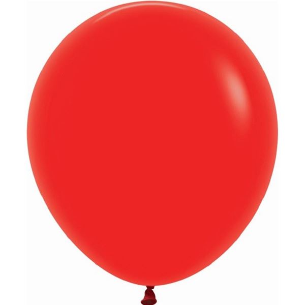 Imagens de Globos Rojos Fashion Sólido 45cm Sempertex R18-015-15 (15)