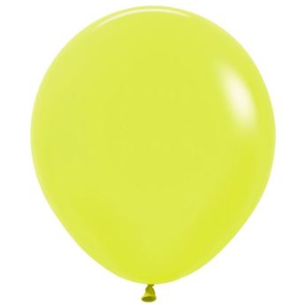 Imagens de Globos Amarillos Neón 45cm Sempertex R18-220-15 (15)