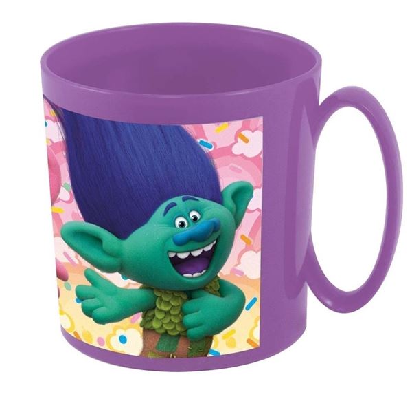 Imagen de Vaso Taza Trolls Plástico Reutilizable 