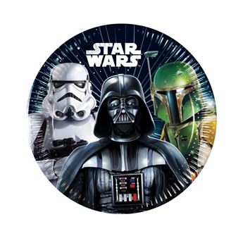 Imagens de Platos de Star Wars Galaxy cartón 20cm (8 uds)