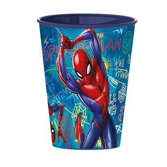Picture of Vaso Spiderman Plástico Duro Reutilizable 260ml (1 unidad)