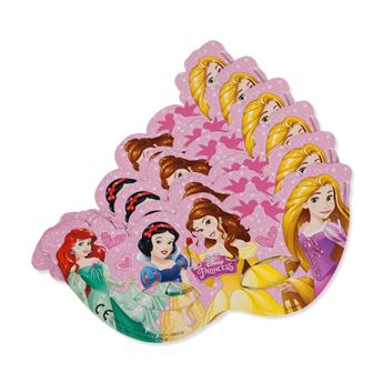 Imagen de Máscaras de Princesas Disney cartón (6 unidades)