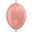 Imagen de Globos Rosa Dorado Metal 30cm Cadena Sempertex LOL-568 (25)